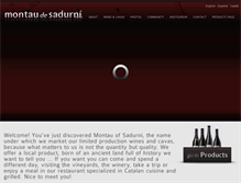 Tablet Screenshot of montaudesadurni.com